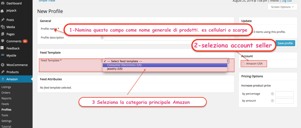 seleziona-modello-feed