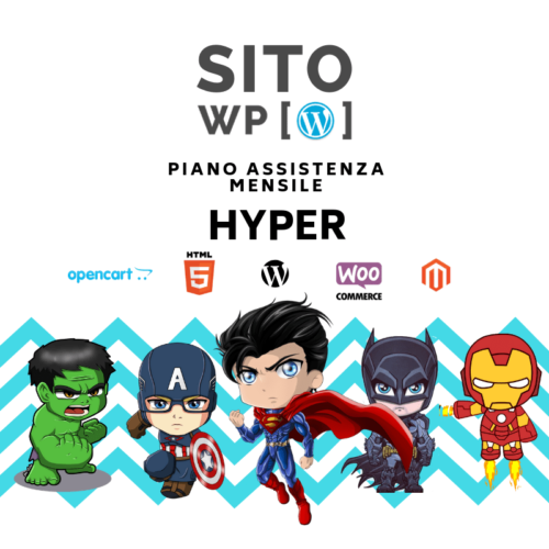 Piano assistenza sito web mensile-hyper