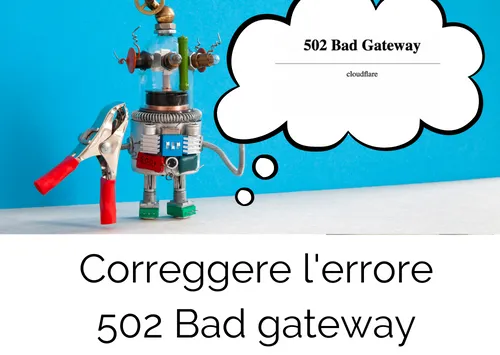 errore 502 Bad gateway Wordpress