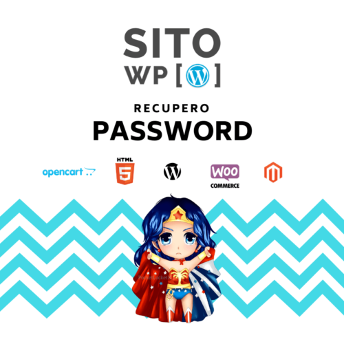 recupero password wordpress
