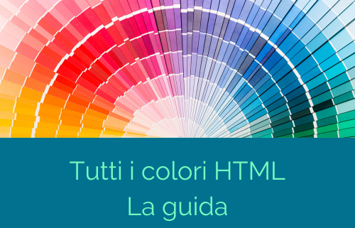 immagine delle sfumature colore html